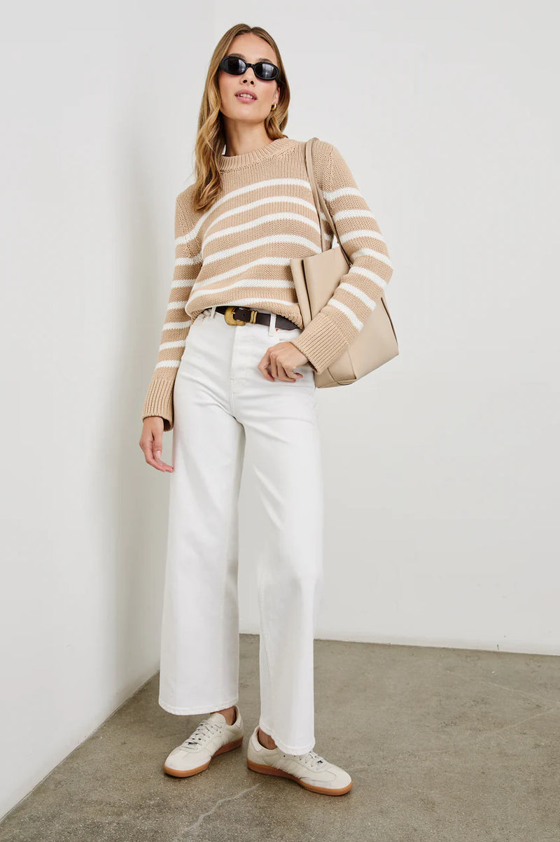 Rails Alise sweater Ivory Birch Stripe