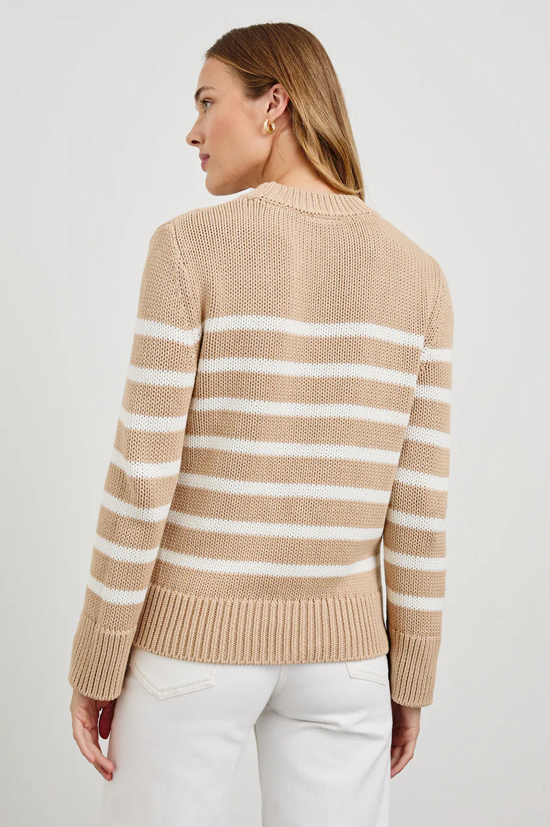 Rails Alise sweater Ivory Birch Stripe