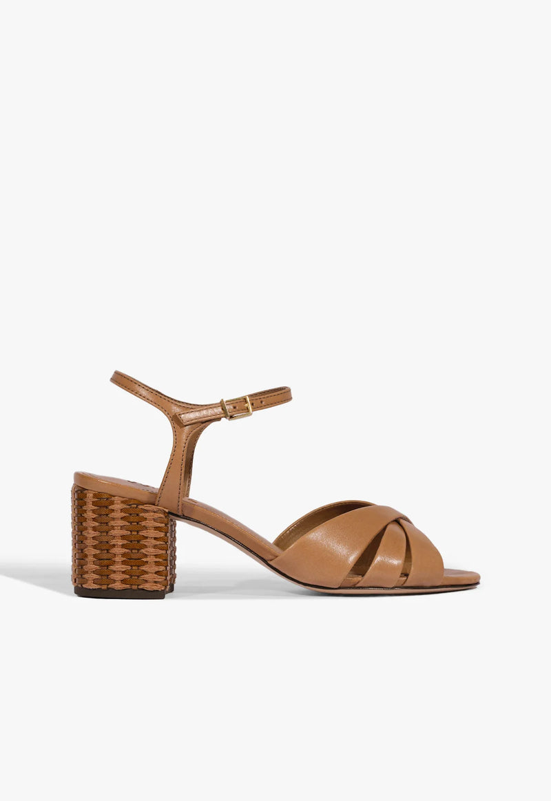 Schutz Keefa Mid Block Sandal