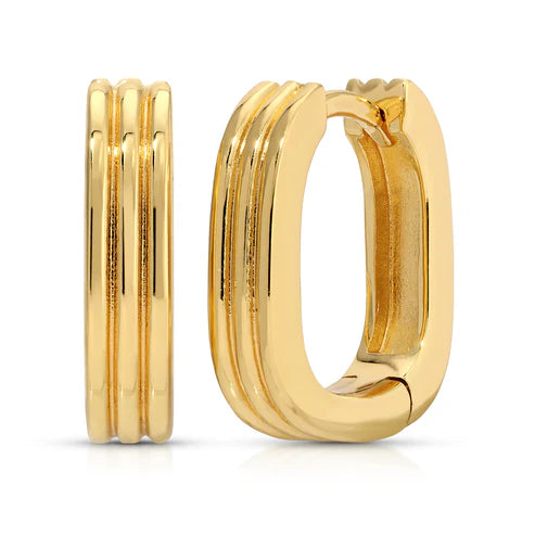 Jurate LA Blythe Chain Link Hoops