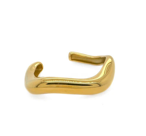Jurate LA Cascade Gold Cuff Bracelet