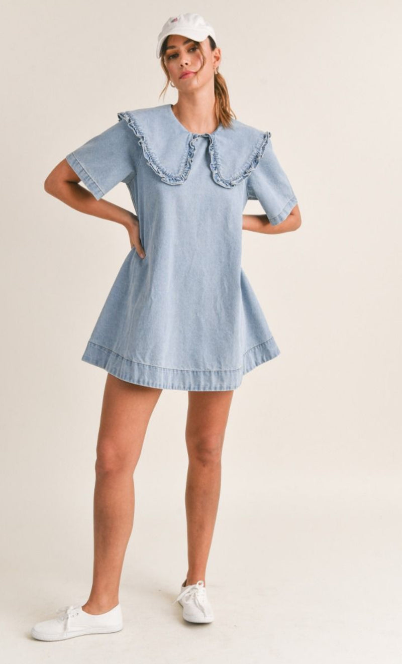 MAB Peter Pan Denim Dress