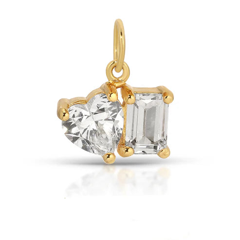 Jurate LA Cherish Toi Et Moi Charm Set Necklace