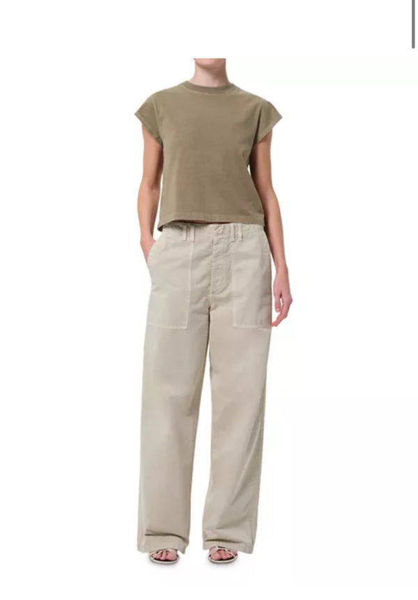 AGOLDE Yuna Low Rise Wide Leg Utility Pants