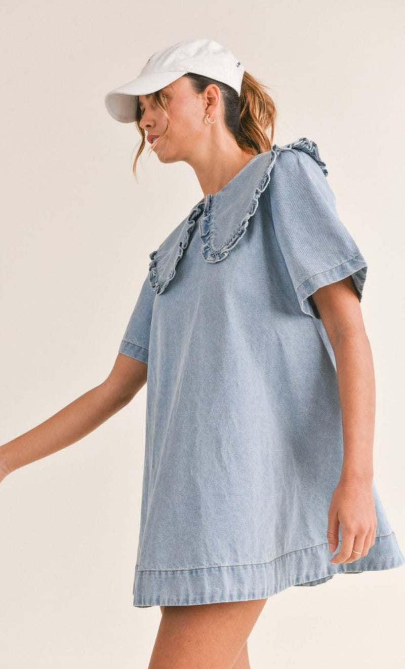 MAB Peter Pan Denim Dress