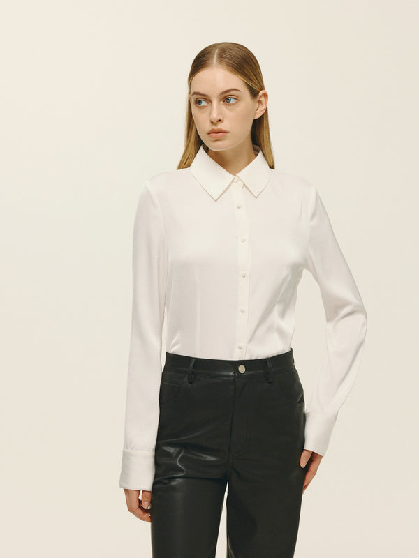 Elodie Joesphine Shirt in Ivory