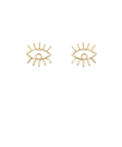 Bishop Boutique Eye With Lash Earrings