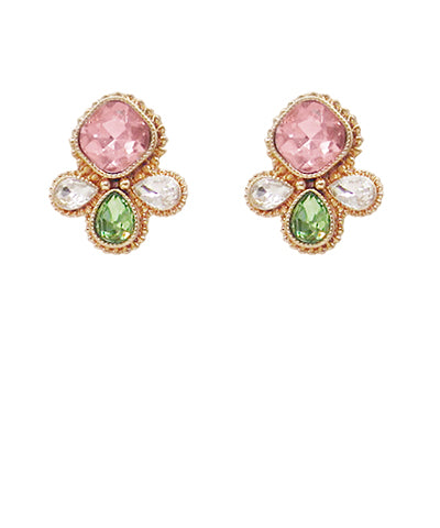 Bishop Boutique Jewel Statement Earrings