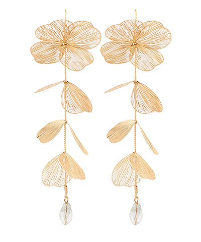 BISHOP BOUTIQUE Filigree Flower Earrings