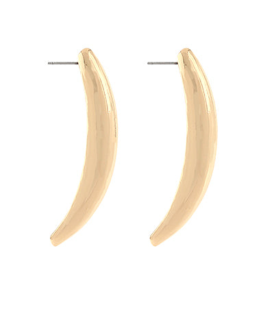 Bishop Boutique Graduated & Curved Bar Earrings