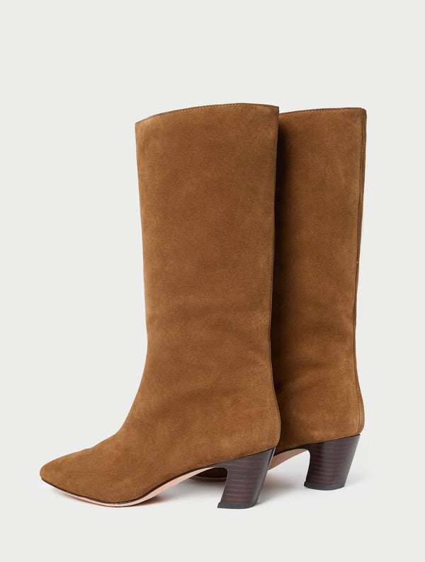 LOEFFLER RANDALL Cleo Cacao Suede Calf Boot