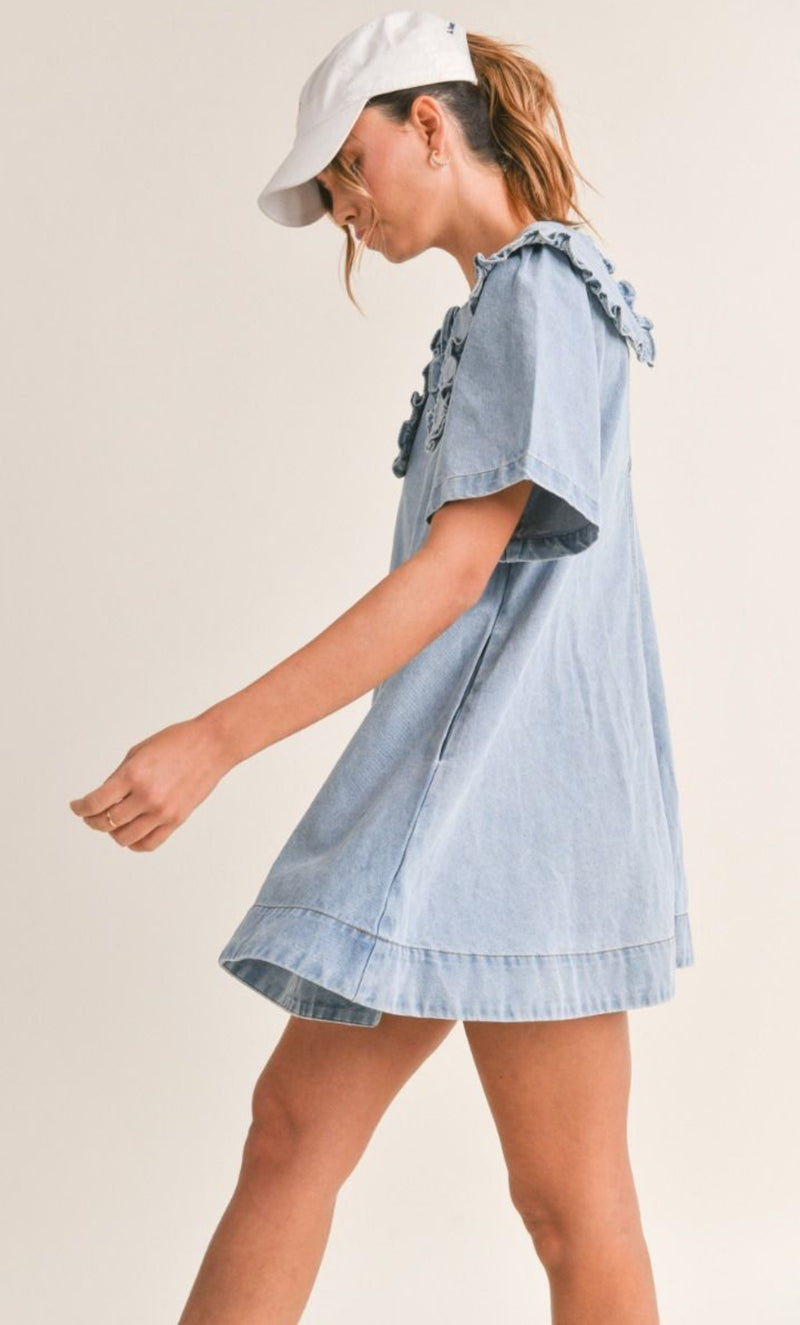 MAB Peter Pan Denim Dress