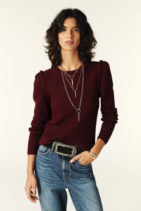 ba&sh PEPPING long-sleeve sweater