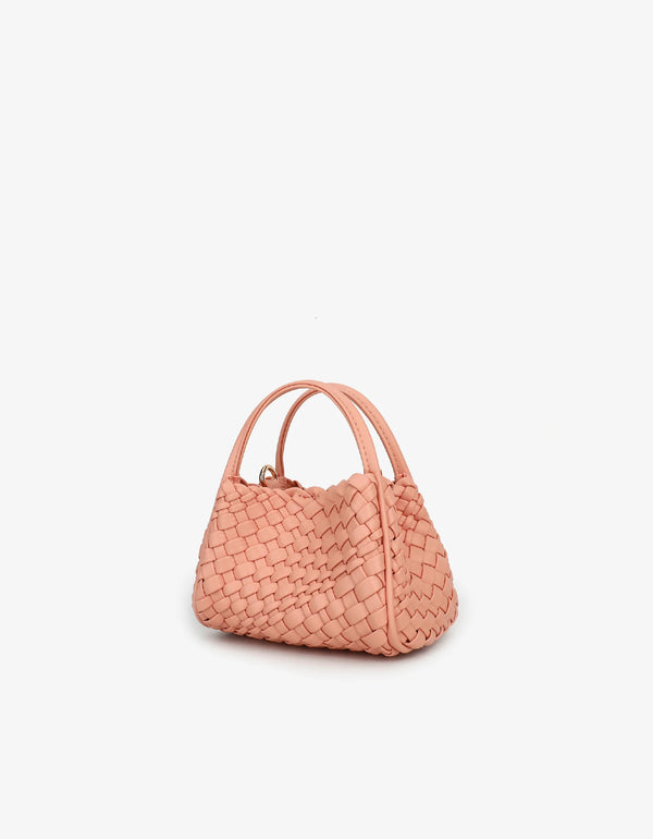 REMI/REID HOLLACE MINI TOY WOVEN PINK