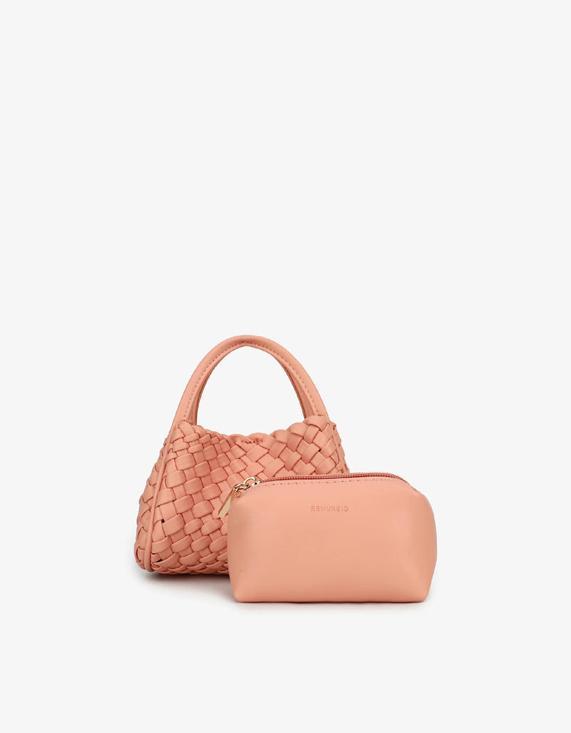 REMI/REID HOLLACE MINI TOY WOVEN PINK