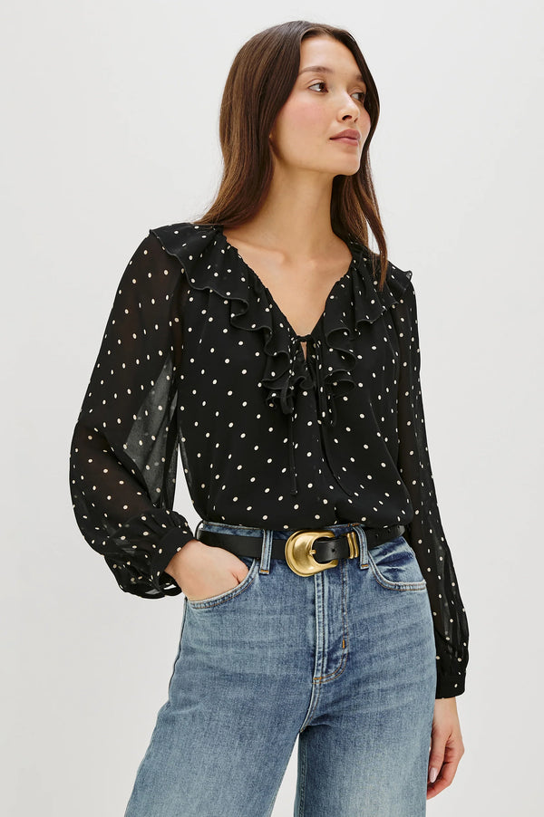 Rails Honora top Polka Dots