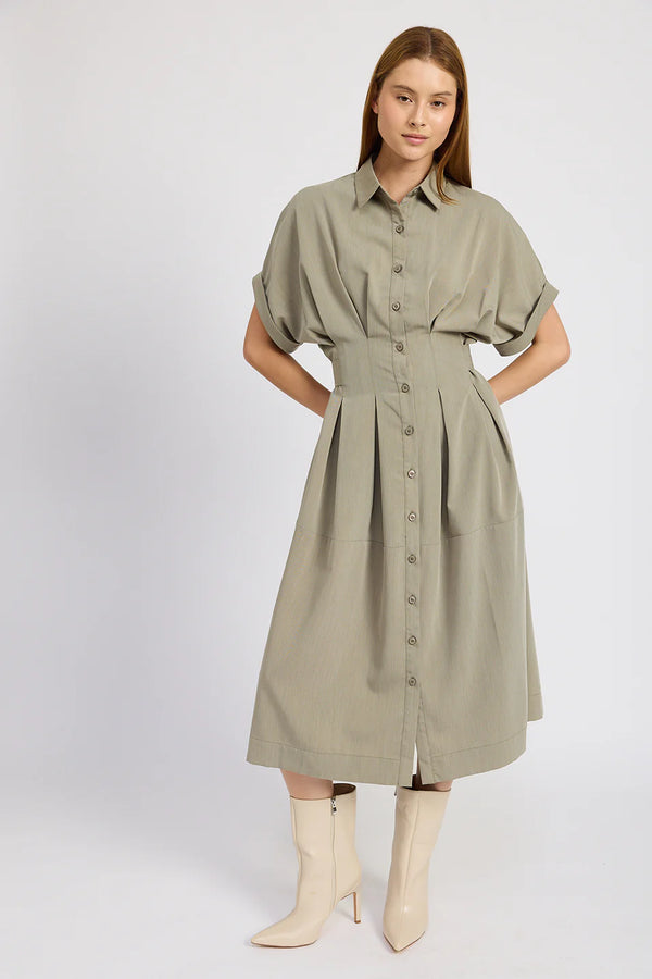 En Saison Roan Shirt Dress