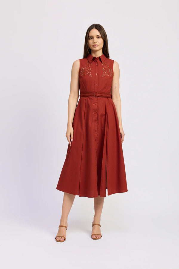En Saison Megumi Midi Dress