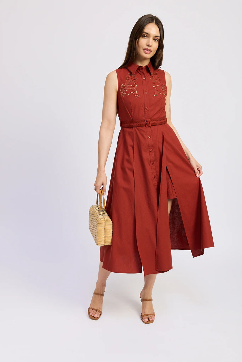 En Saison Megumi Midi Dress