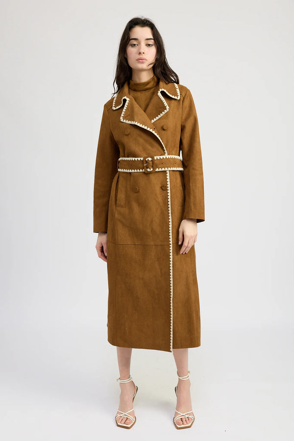 En Saison Logan Trench Coat