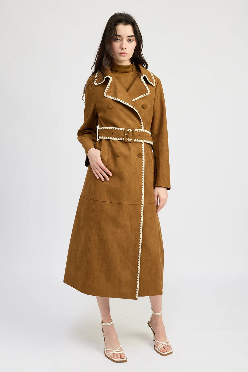 En Saison Logan Trench Coat