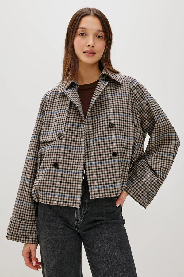 RAILS Jett jacket Mocha Check