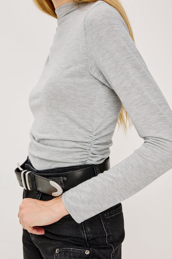 RAILS Joelle top Heather Grey