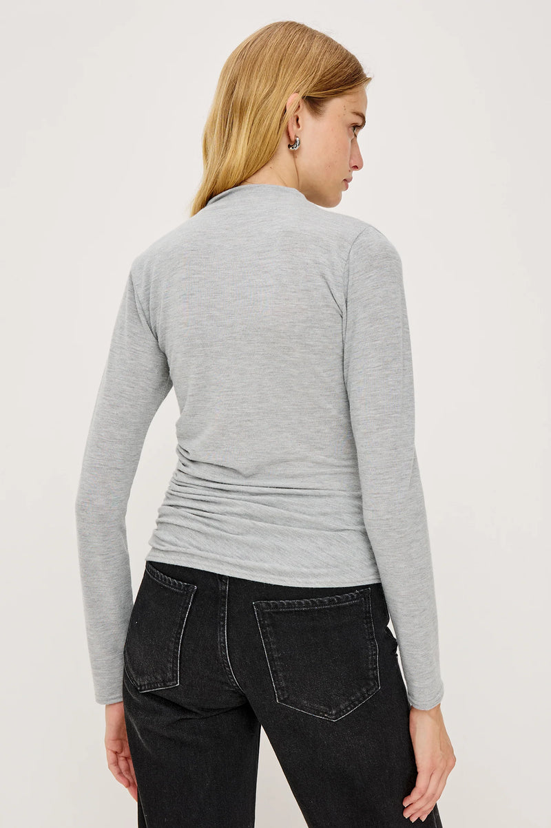 RAILS Joelle top Heather Grey