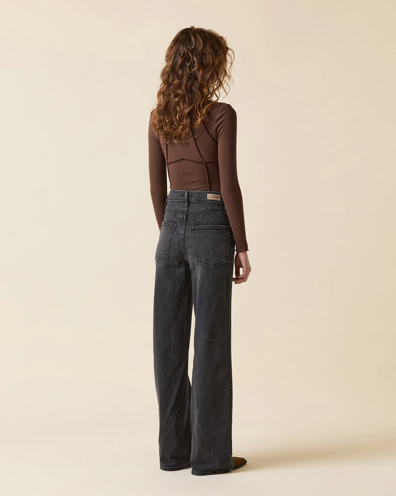 LE JEAN Cinched Waist Slim