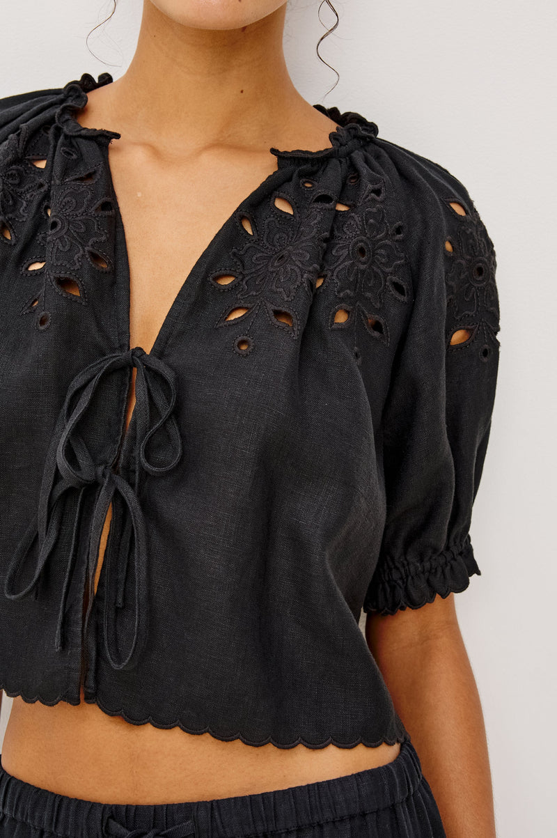 Rails Lizbeth top Black – Bishop Boutique