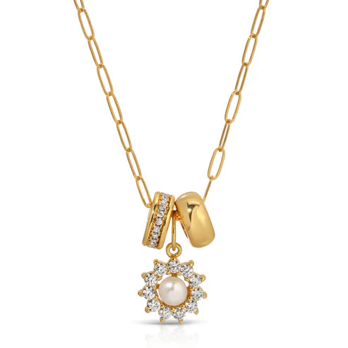 Jurate LA Luster Charm Set Necklace Luster Charm Set Necklace