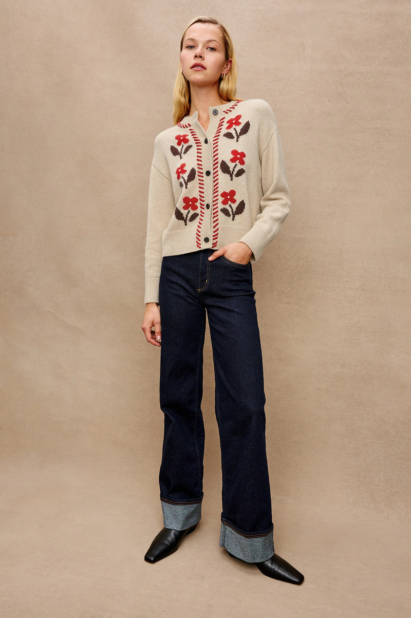 Rails Mavie cardigan Carmine Floral