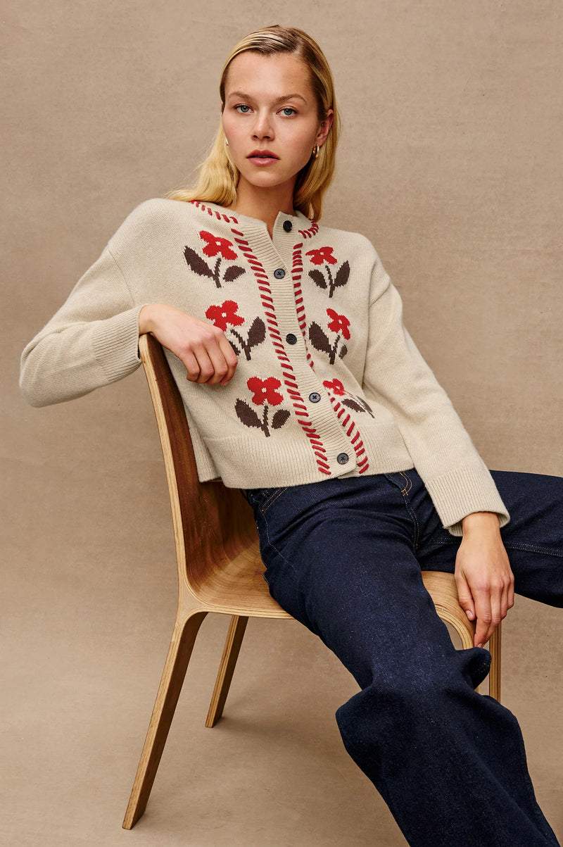 Rails Mavie cardigan Carmine Floral