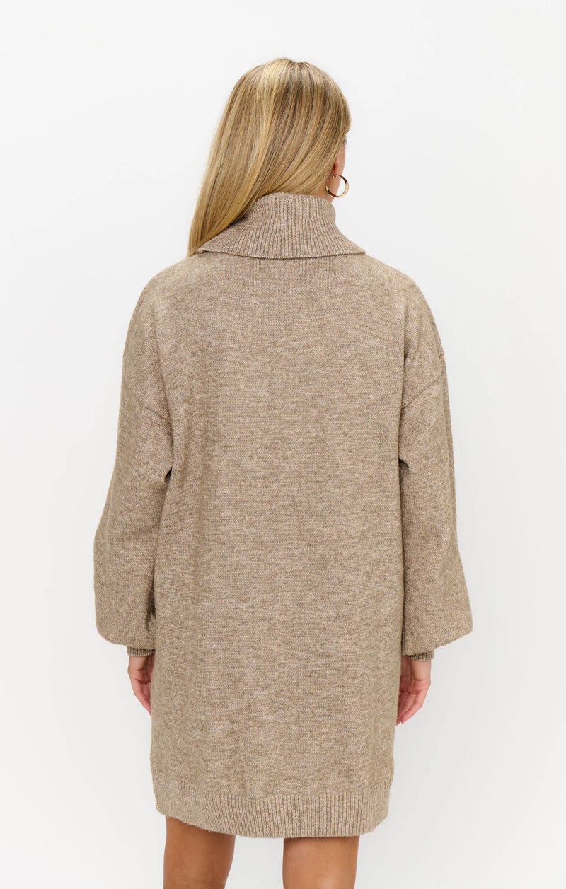 Show Me Your Mumu Chester Sweater Dress in Oatmeal