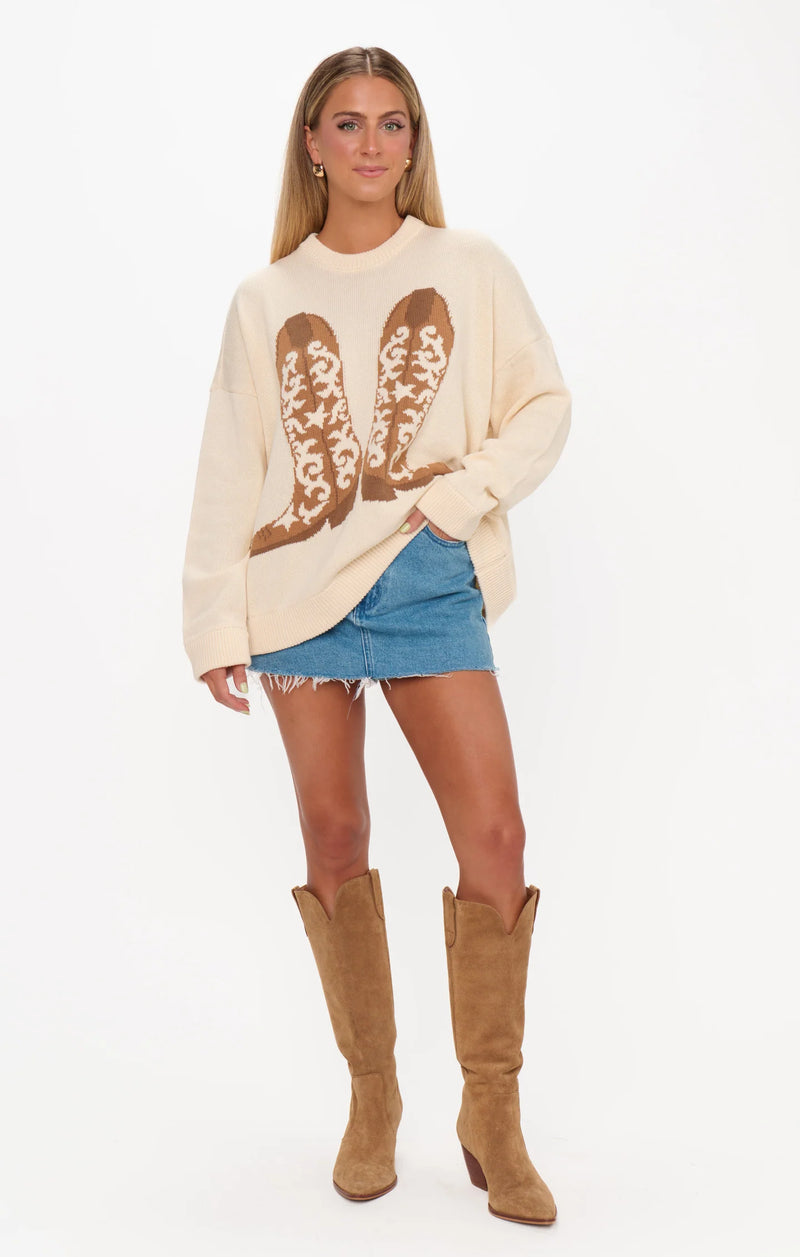 Show Me Your Stay Awhile Sweater