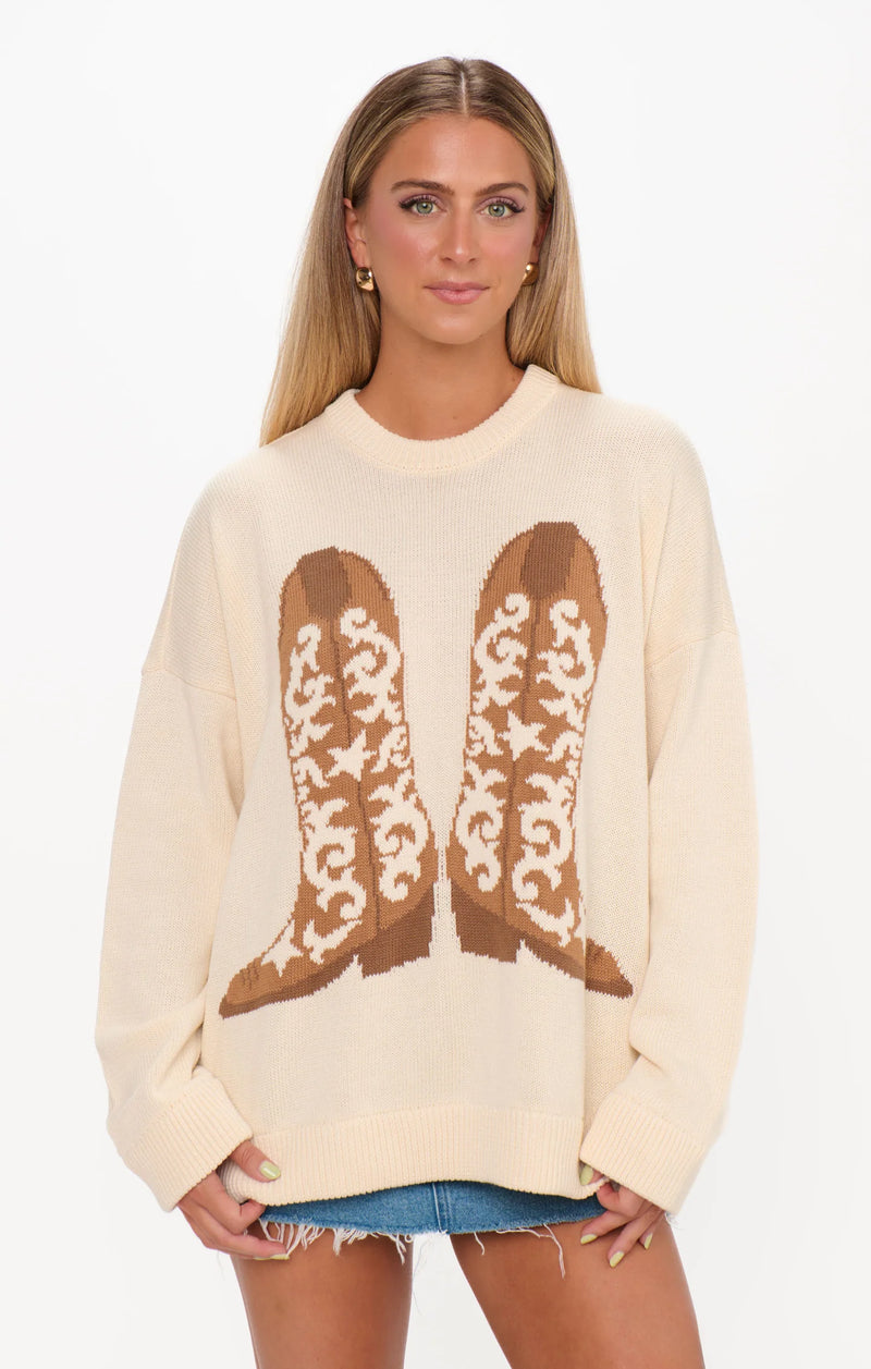 Show Me Your Stay Awhile Sweater