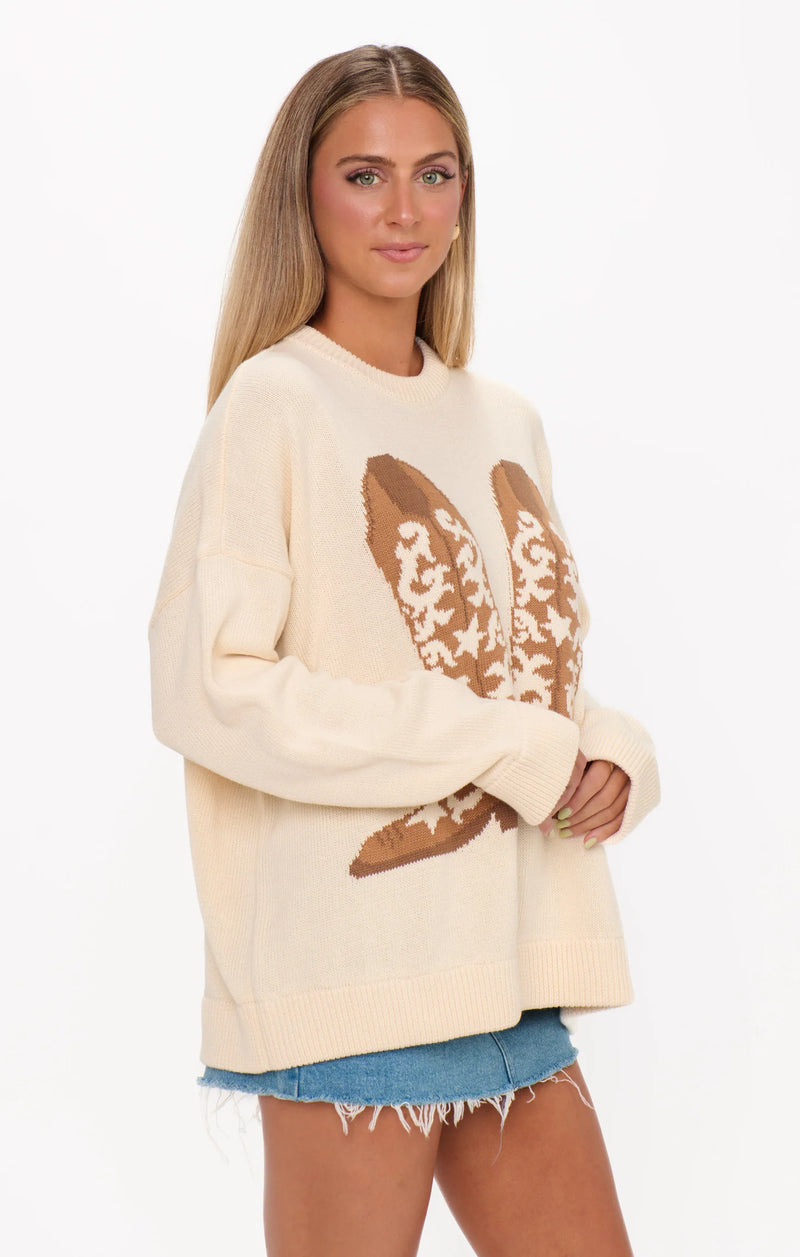 Show Me Your Stay Awhile Sweater