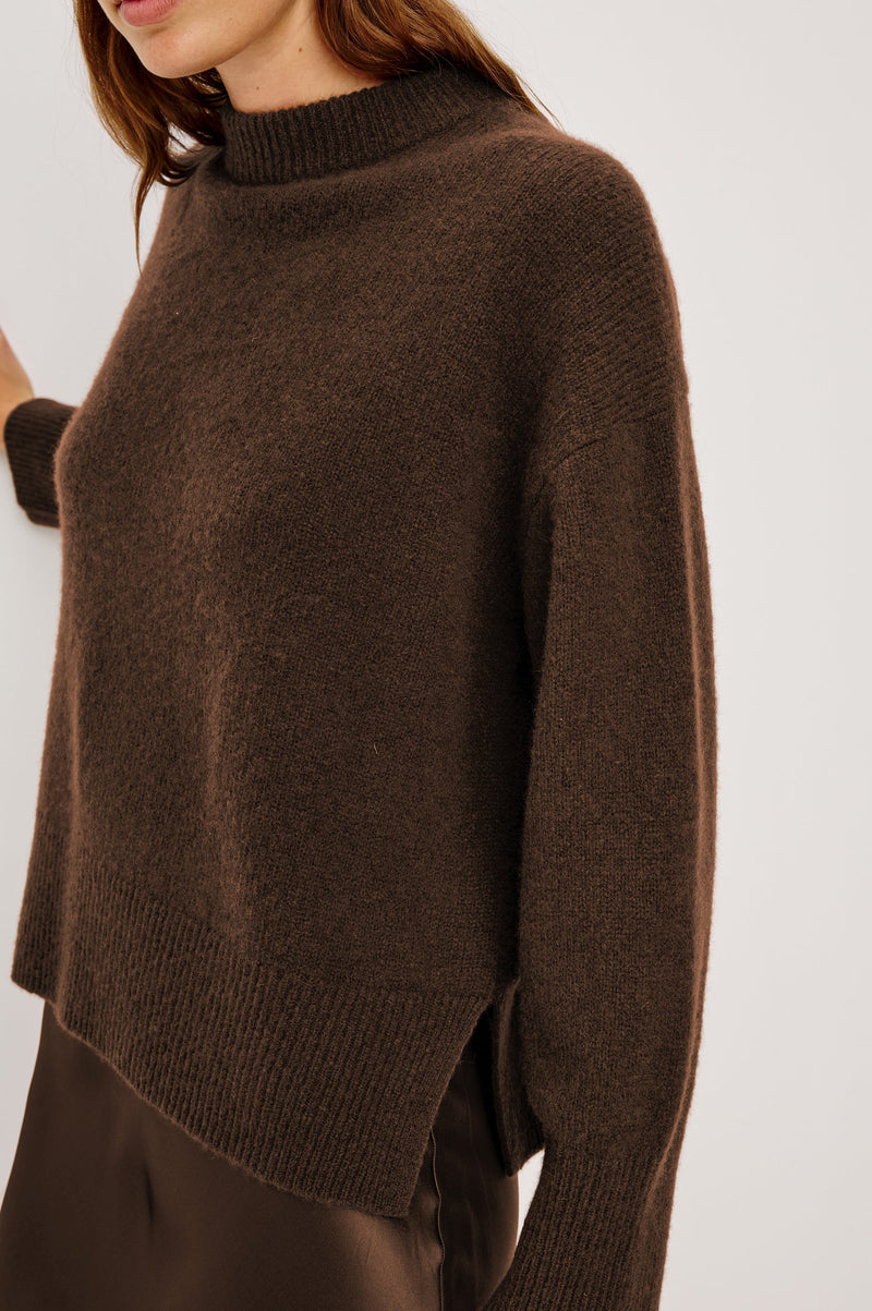 RAILS Miranda sweater Chocolate