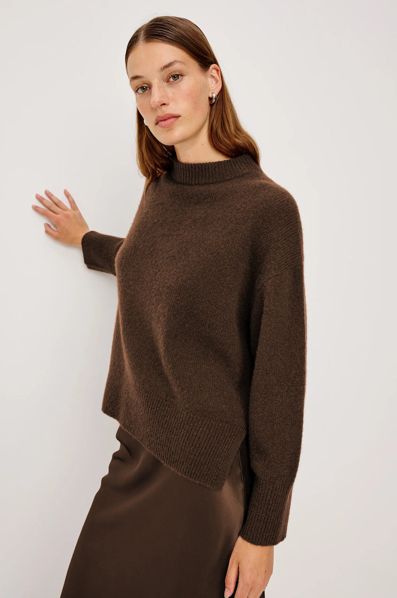 RAILS Miranda sweater Chocolate