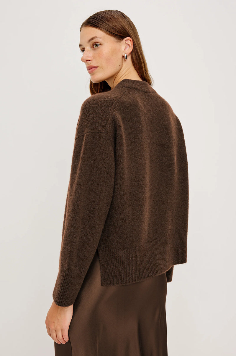 RAILS Miranda sweater Chocolate