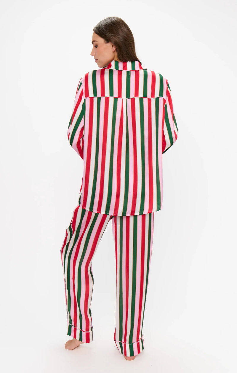 Show Me Your Mumu Classic PJ Set Jolly Stripes Silky