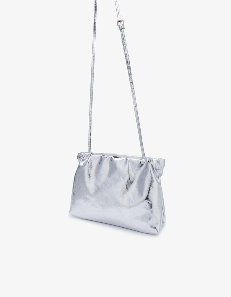 REMI/REID OPHELIA CLUTCH SILVER