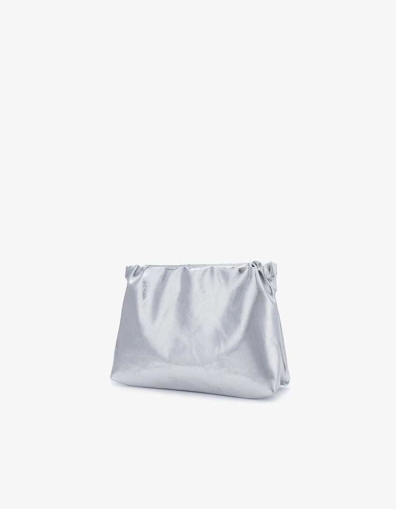 REMI/REID OPHELIA CLUTCH SILVER