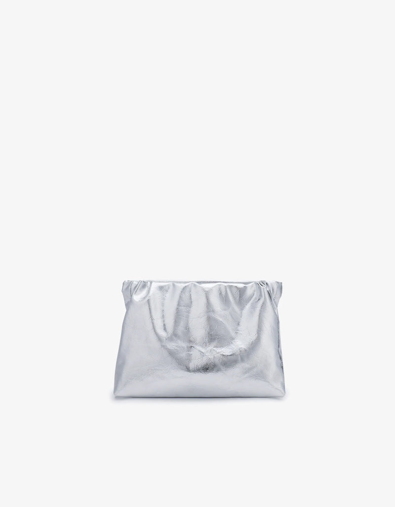 REMI/REID OPHELIA CLUTCH SILVER