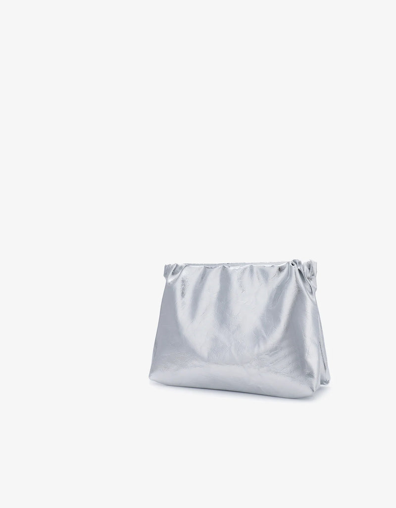 REMI/REID OPHELIA CLUTCH SILVER