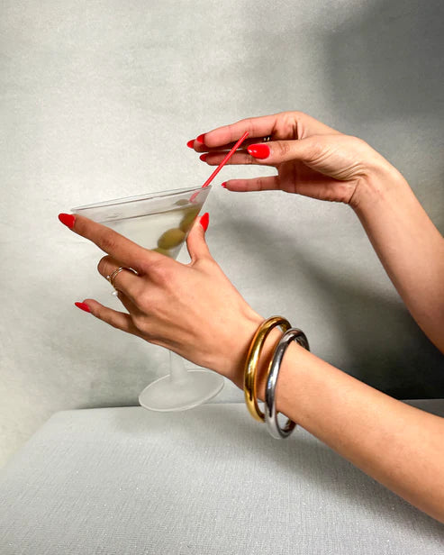 Jurate LA Fox Gold Bangle Bracelet