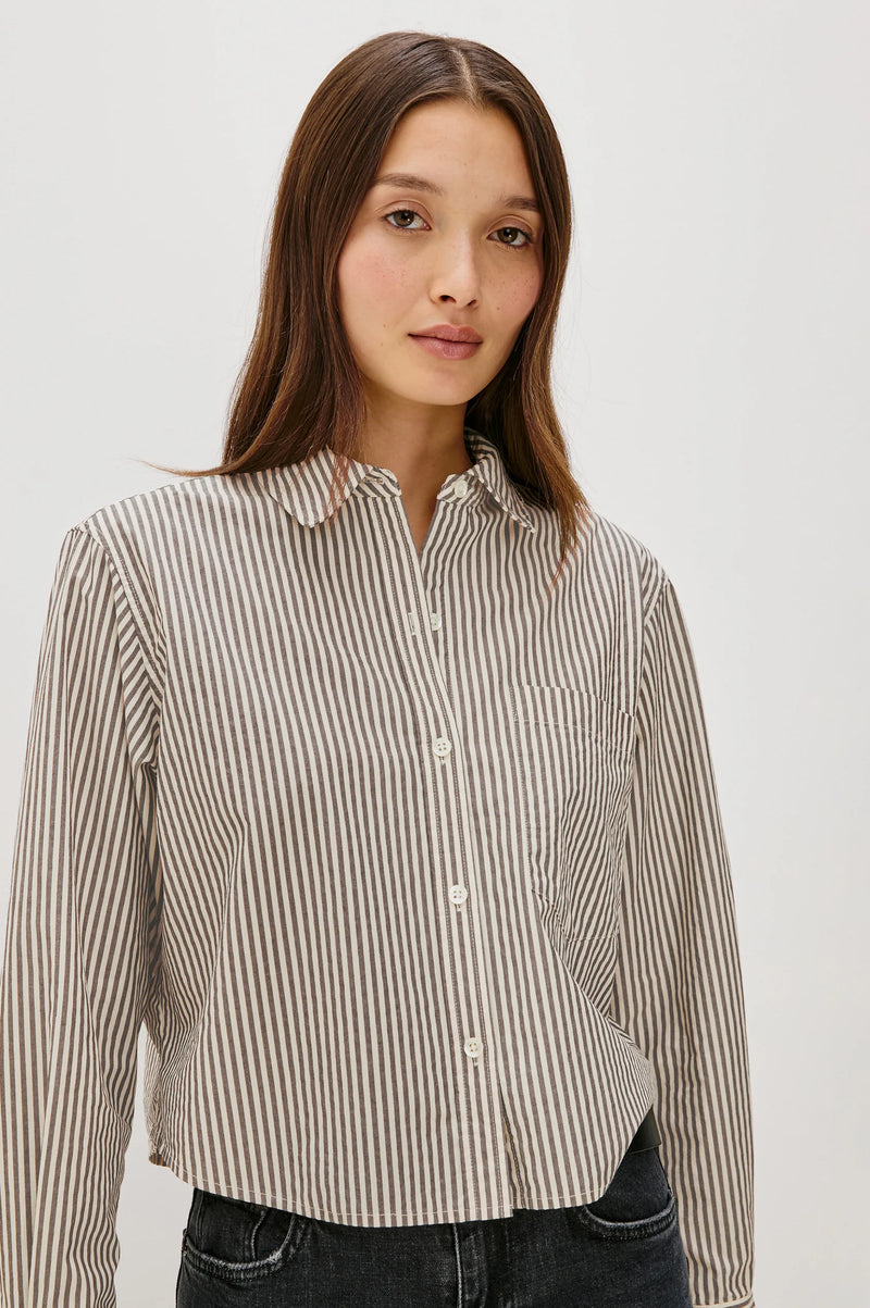 Rails Ramy shirt Noir Stripe