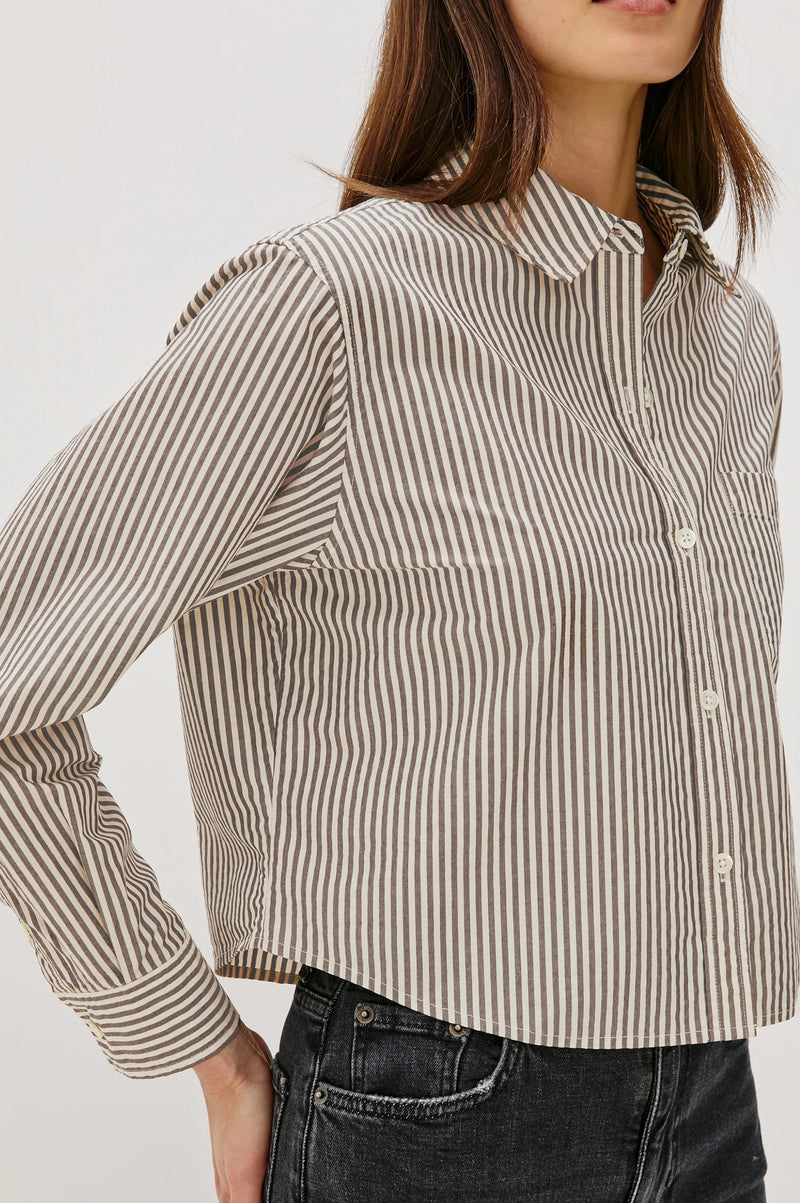 Rails Ramy shirt Noir Stripe