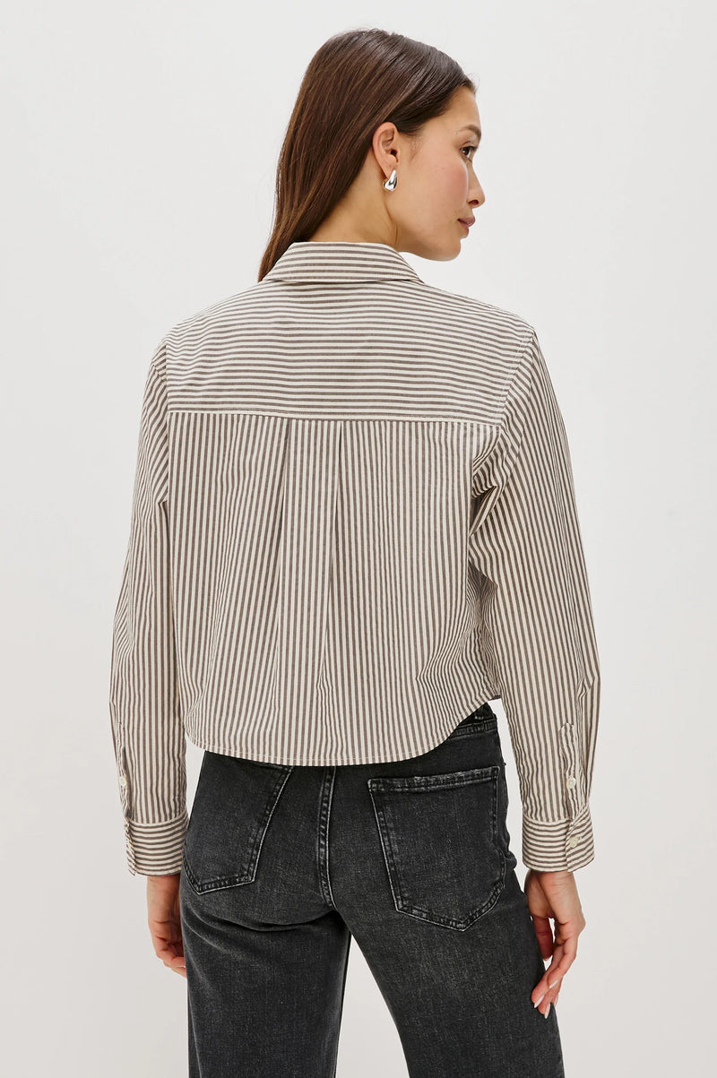 Rails Ramy shirt Noir Stripe