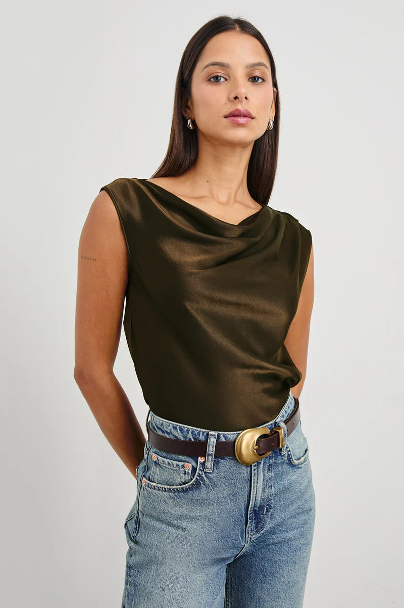 Rails Rodeo belt Brown Gold